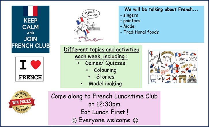 lunchtime french club